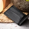 Flash Sale Torino Leather Marco Di Milano Stingray Bi-Fold Wallet Black / White