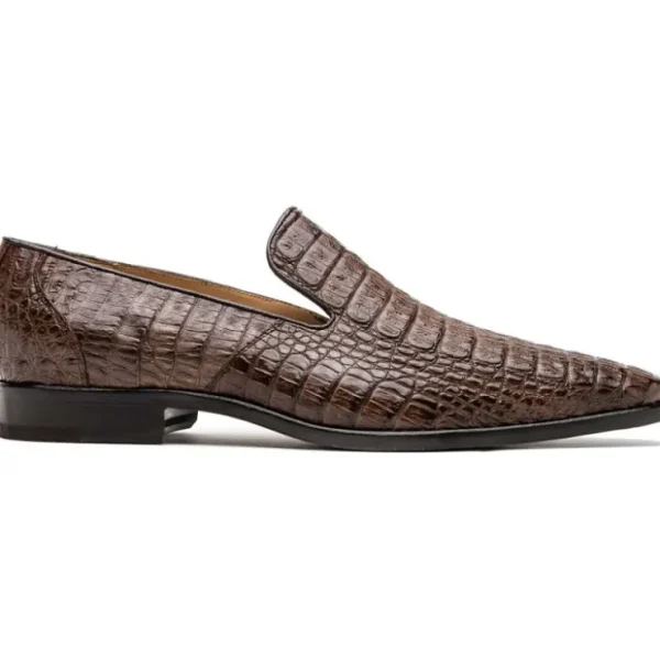 marco_di_milano_trento_ca_0.webp Hot Marco di Milano Trento Caiman Crocodile Loafers Brown