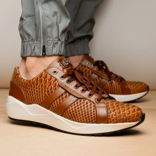 marco_di_milano_verona_py_11-3.webp Sale Marco di Milano Verona Python & Calfskin Sneakers Honey