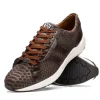 Discount Marco di Milano Verona Python & Calfskin Sneakers Brown