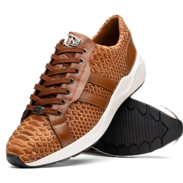 marco_di_milano_verona_py_2-3.webp Sale Marco di Milano Verona Python & Calfskin Sneakers Honey