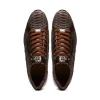 Discount Marco di Milano Verona Python & Calfskin Sneakers Brown