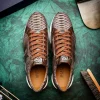 Discount Marco di Milano Verona Python & Calfskin Sneakers Brown