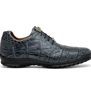 Online Marco di Milano Vulcan Alligator Sneakers Rustic Grey RusticGrey