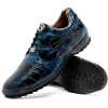 Best Marco di Milano Vulcan Alligator Sneakers Rustic Navy RusticNavy