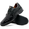 Fashion Marco di Milano Vulcan Alligator Sneakers Black