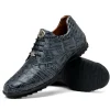 Online Marco di Milano Vulcan Alligator Sneakers Rustic Grey RusticGrey