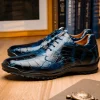 Best Marco di Milano Vulcan Alligator Sneakers Rustic Navy RusticNavy