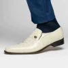 Store Maseratti Moda II 3008 Embossed Crocodile & Caiman Loafers Oryx