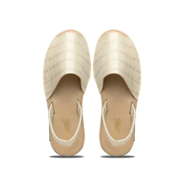 maseratti_naples_embossed_3.webp Shop Maseratti Naples Embossed Caiman Minorca Sandals Oryx