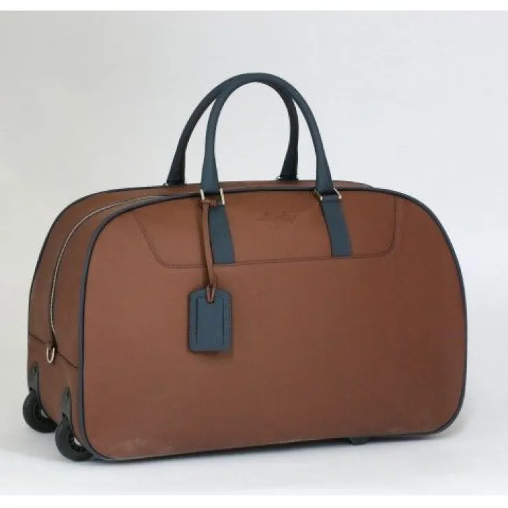 Flash Sale Massimiliano Stanco Boston Trolley Bag Brown