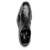 Store Mauri 3227 Alligator / Hornback Oxford Shoes Black / Light Grey