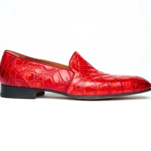 Best Mauri 4440 Alligator Loafers (Special Order) Red