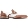 Store Mauri 3092 Alligator Shoes Cognac / White