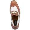 Store Mauri 3092 Alligator Shoes Cognac / White