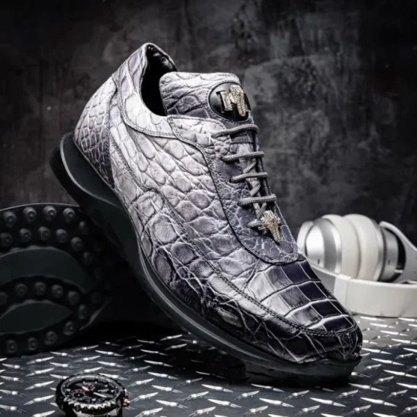 mauri__alligator_sneakers_3.webp Best Sale Mauri 8900/2 Alligator Sneakers Multi Grey MultiGrey