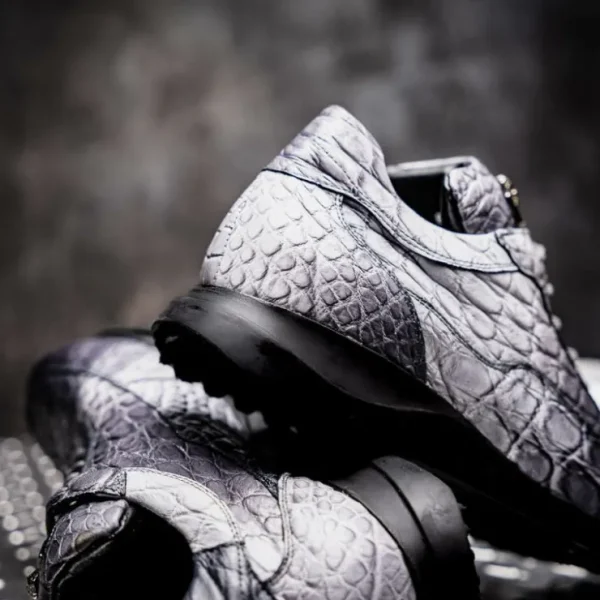 mauri__alligator_sneakers_7.webp Best Sale Mauri 8900/2 Alligator Sneakers Multi Grey MultiGrey