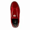 Best Mauri 8478/10 Baby Croc / Quilted Velvet / Patent Sneaker Red