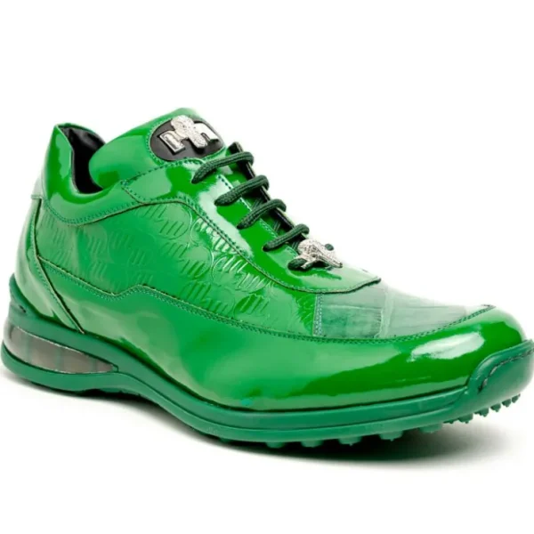 mauri__baby_crocodile__em_0-3.webp Cheap Mauri 8900/2 Baby Crocodile / Embossed Patent Sneakers Leaf Green LeafGreen