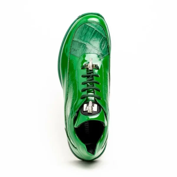 mauri__baby_crocodile__em_4-1.webp Cheap Mauri 8900/2 Baby Crocodile / Embossed Patent Sneakers Leaf Green LeafGreen