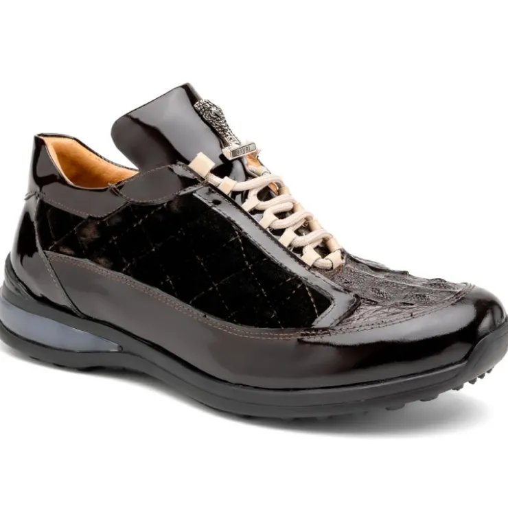 Outlet Mauri 8415/1 Beats Patent/ Hornback Crown/ Velvet Sneakers Sport Rust/ Dune SportRust/Dune