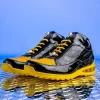 Shop Mauri 8900/2 Bubble Crocodile & Embossed Sneakers Black/Yellow