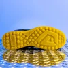 Shop Mauri 8900/2 Bubble Crocodile & Embossed Sneakers Black/Yellow