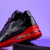 Online Mauri 8900/2 Bubble Patent Leather Embossed Baby Croc Sneakers Black / Red Black/Red