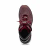 Cheap Mauri 8491 Calfskin / Baby Crocodile / Velvet Sneakers Ruby Red (Special Order) RubyRed