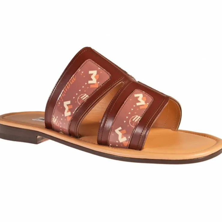 Store Mauri 5016/2 Calfskin Sandals (Special Order) Brown