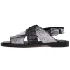 Best Sale Mauri 5181 Cayman Alligator & Hornback Multi Black / Multi Grey