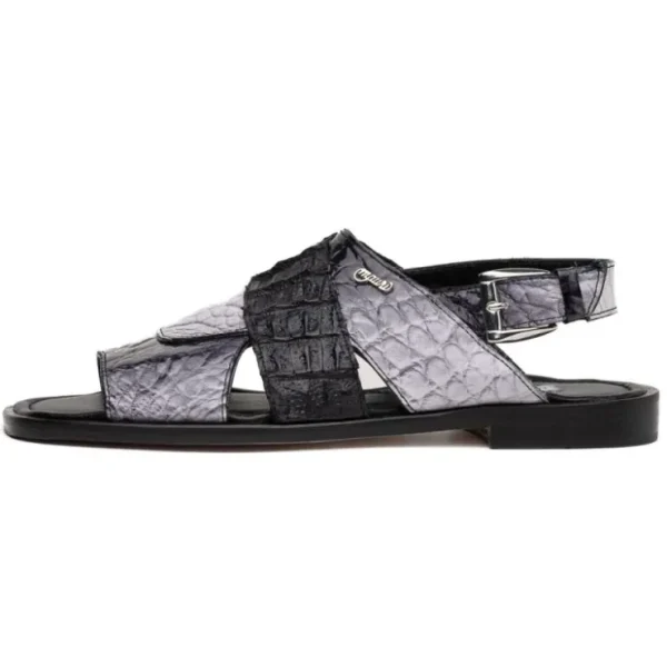 mauri__cayman_alligator_a_1.webp Best Sale Mauri 5181 Cayman Alligator & Hornback Multi Black / Multi Grey