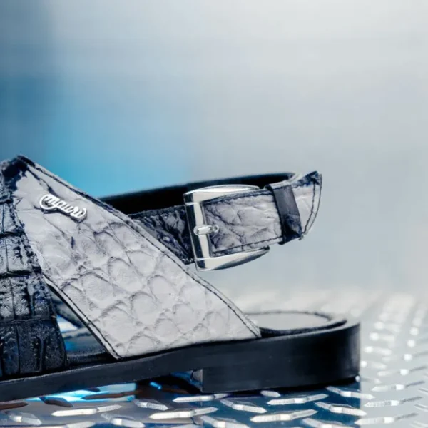 mauri__cayman_alligator_a_4.webp Best Sale Mauri 5181 Cayman Alligator & Hornback Multi Black / Multi Grey