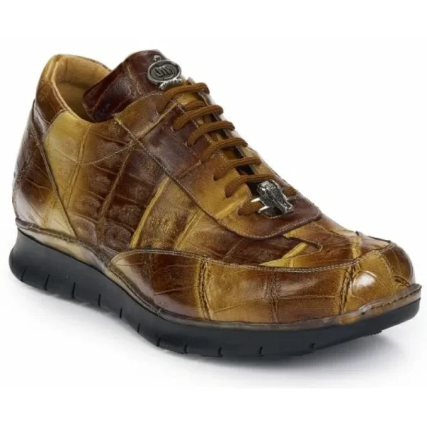 Store Mauri 8932 Crocodile & Nappa Sneakers Multi Brown (Special Order) BrownMulti