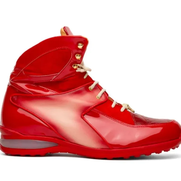 mauri__diamond_patent__ba_1.webp Store Mauri 8402 Diamond Patent / Baby Croc / Suede / Nappa Sneaker Cream / Dirty Red