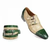 Sale Mauri 1152 Double Monk Strap Shoes Brandy / Rust (Special Order) Cognac