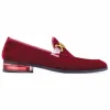 Flash Sale Mauri 4940 Floss Velvet Loafers (Special Order) Burgundy