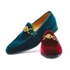 Fashion Mauri 4940 Floss Velvet Loafers Forest Green (Special Order) ForestGreen