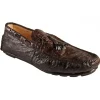 Outlet Mauri 3514 Genuine Ostrich Radica Moccasin Testa Di Moro (Special Order) TestaDiMoro