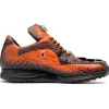 Store Mauri 8596/3 Hazard Hornback/ Alligator Sneakers Orange/ Dirty Black Orange/DirtyBlack