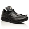 Clearance Mauri 8596/4 Hornback / Nappa Sneakers Black