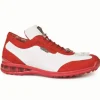 Cheap Mauri 8669 Hornback & Suede Sneakers (Special Order) Red/White