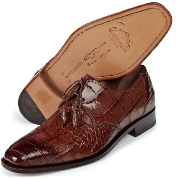mauri__impero_alligator_d_0.webp Discount Mauri 1029 Impero Alligator Derby Shoes Sport Rust (SPECIAL ORDER) SportRust
