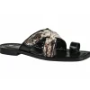 Best Sale Mauri 5103 Karung / Python Sandals Black / Roccia (Special Order)