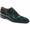 Outlet Mauri 4860 Longhi Alligator Shoes Hunter Green (Special Order) HunterGreen