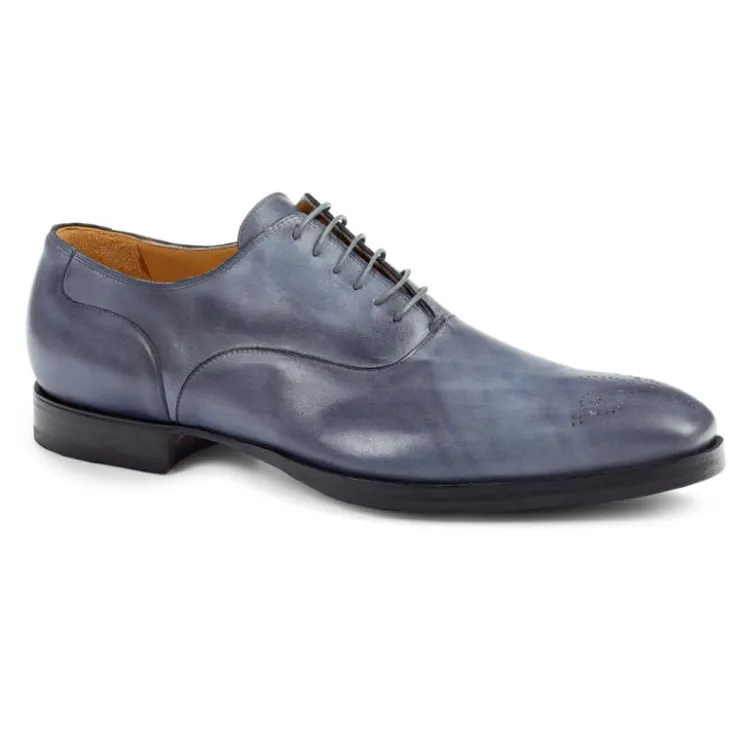 Hot Mauri 1086 Medallion Toe Oxfords (Special Order) Gray