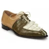 Flash Sale Mauri 4876 Metauro Crocodile & Hornback Shoes Dune / Olive / Cream (Special Order) Olive/Dune/Cream