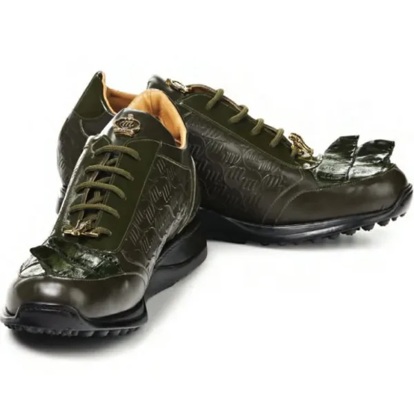 mauri__native_calf_hornba_0.webp Outlet Mauri 8573 Native Calf Hornback Sneakers (Special Order) Olive