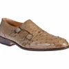 Best Mauri 4979 Ostrich Double Monkstrap Shoes (Special Order) Mouse