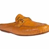 Discount Mauri 13030 Ostrich Mules (Special Order) Buttercup